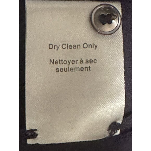 Aritzia Babaton Womens Blouse Silk Semi Sheer Button Up Shirt Purple Size XS - Picture 8 of 12